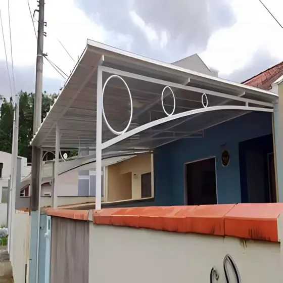 Cobertura de Garagem Sanduíche para armazém em Pirassununga SP