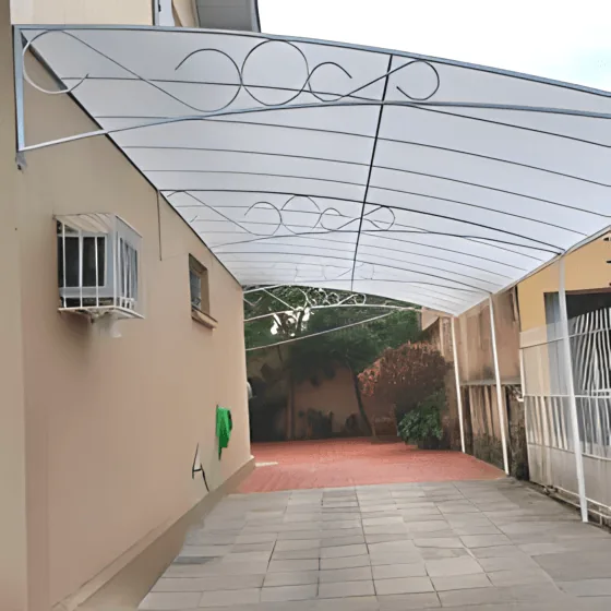 Projeto de cobertura de lona